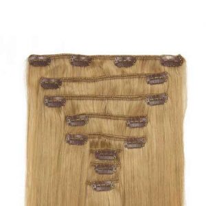 Clip in Extensions 50cm 140g 16 As Blond-0