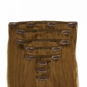 Clip in Extensions 60cm 160g 08 Licht Bruin-0