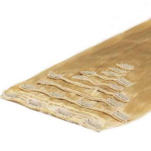 Clip In Extensions Deluxe 50cm 200g Goud Blond 22-0